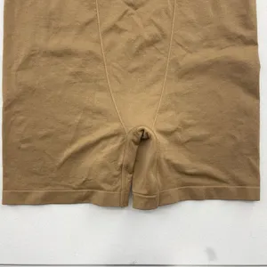Gymshark Large Seamless Boxers Shorts Underwear Back‎ Band Logo Beige High Rise thumbnail 5