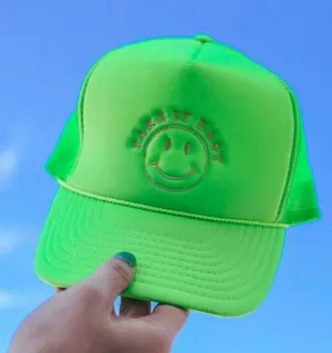 Friday + Saturday Take It Easy Trucker Hat | OS thumbnail 1