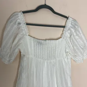 Hello Molly Beauty Beyond Measure white mini dress thumbnail 5