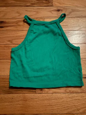 Crop top Green thumbnail 2