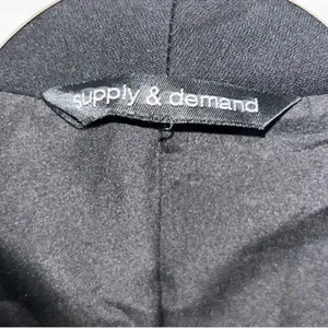 Supply & Demand Black Blazer (Size Medium) Black thumbnail 5