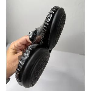 SAS Sonyo TriPad Comfort Black Patent Leather Pump‎ Sz11M Retro Grannycore Dance thumbnail 7