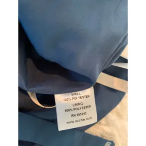 Azazie Teal Blue Strappy High Neck Halter Dress Sz 10A thumbnail 10