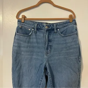 Madewell The Curvy Perfect Vintage Jean Women’s 31 Distressed Blue High Rise thumbnail 4