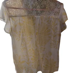 Cocomo Floral Lace Top - Cream and Yellow thumbnail 3
