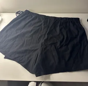 Old Navy Black Wrap Linen Blend Front Skort XL thumbnail 3