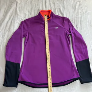 New Balance‎ Purple Fleece Pullove Size Small thumbnail 5