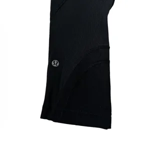 Lululemon Women's Size 4 Black Capri Back Zip Pocket Leggings Yoga Gym | 63-52 thumbnail 9