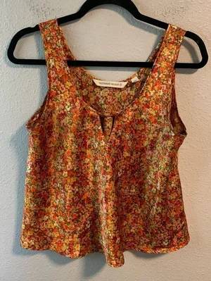 Victoria’s Secret Vintage Floral Crop Top thumbnail 1