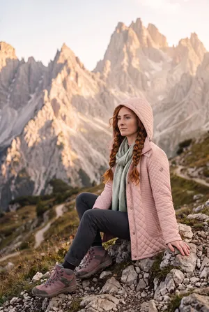 Calvin Klein Pale Pink Jacket with lining  thumbnail 2