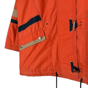 Vintage 90s Braetan Marine Fisherman Fireman Rain‎ Jacket M Metal Toggles thumbnail 3