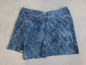Columbia Skort‎ Small Blue Marble Print Active Hiking Skirt thumbnail 1