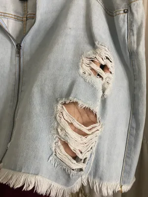 Zip-Up Denim Skirt thumbnail 7
