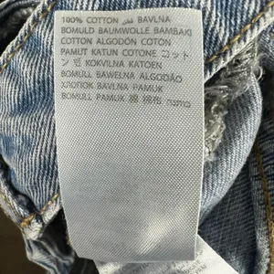 Edikted Polly Cutout Pocket Mom Jeans Distressed Medium Wash Y2K Festival Size M thumbnail 8