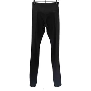 Athleta Elation Hybrid Tights Leggings Black Sz Small Ribbed High Rise thumbnail 4
