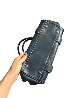 DOONEY & BOURKE Navy Blue Satchel Shoulder Handbag thumbnail 2