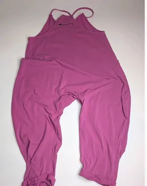 Free People FP Movement Hot Shot Onesie in Deep Mulberry sz M EUC thumbnail 3