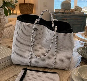 Jimeila Sporty Spice Neoprene Tote Bag and Matching Pouch thumbnail 1