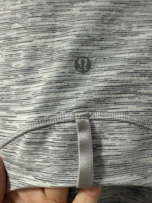 🍋 LULULEMON Women’s Grey Space-Dye Full-Zip Jacket Size 4 W4ACYS thumbnail 6