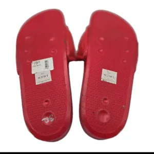 Bamabones Pilo Slide Sandals Red Size 7 / 8 Washable Comfort Streetwear NEW NWT thumbnail 6