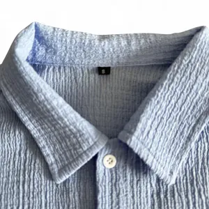 Mens Casual Shirt ✦ Open To All Offers ✦ Bundle Measurements: Used Excellent Condition Button Flaw Shown Last Pic Mens Light Blue Textured Patterned Business Casual Buttoned Shirt Small ——— TAGS ——— #Formal #Business #y2k #Blue #Polo thumbnail 4