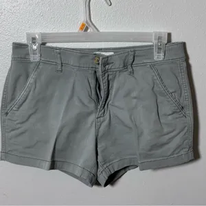 Abercrombie & Fitch Women‎ Casual Gray Shorts size 2 thumbnail 2