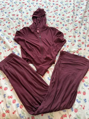 Skims ribbed lounge set thumbnail 1