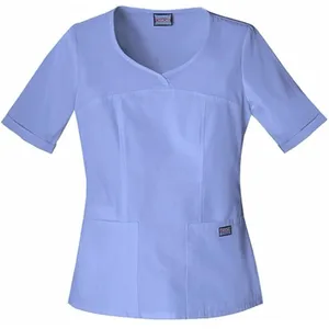 Cherokee Workwear scrub top thumbnail 1