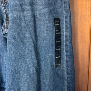 Banana Republic Dark Blue Wide-Leg Jeans Size 30 thumbnail 2