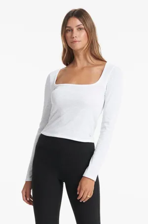 Vuori Sunrise Square Neck Long Sleeve thumbnail 1