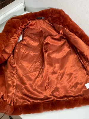 Rachel Zoe Vest Women Lg Faux Fur Sleeveless Lined Pockets Boho Chic Fall Color thumbnail 4