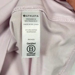 Athleta Limitless Tee‎ Womens Short Sleeve Workout Shirt Performance Pink Small thumbnail 6