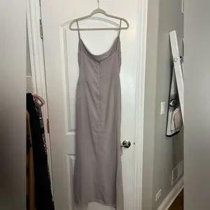 House of CB Alexandria Grey Floaty Midi Dress thumbnail 7