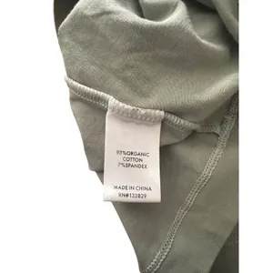 HELSA Jersey Cropped Turtleneck Top‎ Sage X-Small thumbnail 4