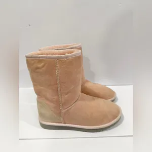 UGG Australia Classic Short Boot Pink Shearling Suede Women’s 8 thumbnail 11