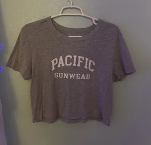 Grey CropTop Gray Size M thumbnail 1