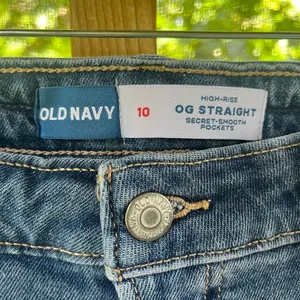 Old Navy Women's O.G. Straight Jeans Braided Waistband Size 10. NEW! thumbnail 5