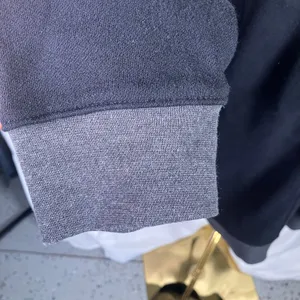Alfani Black Zip‎ Bomber Jacket Sweatshirt Small Cotton Knit Grey Pockets New thumbnail 7