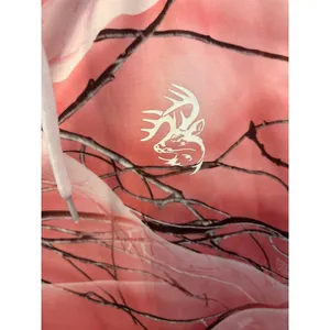 Legendary Whitetails Pink Camo Quarter Zip Hoodie Women's Medium Fleece Lined‎ thumbnail 4