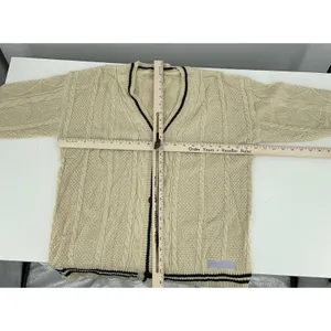 Women's Cardigan Star Embroidery Knit Open Front Cardigan V‎ Neck Long Sleeve thumbnail 6