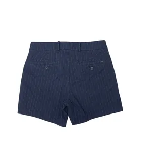 Abercrombie & Fitch Blue Stripe Stretch Chino Shorts 29 Mid Rise 4.5" Inseam thumbnail 5