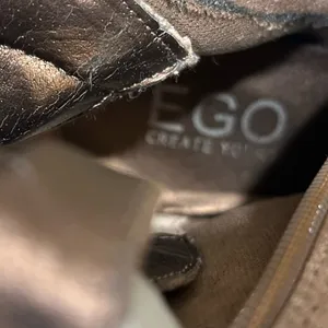 EGO Lace-Up Over-the-Knee Suede Boots in Brown size 4 great condition thumbnail 9