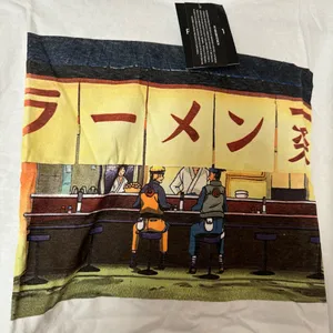 Naruto Shippuden Raw Hem T-Shirt Size Large thumbnail 2