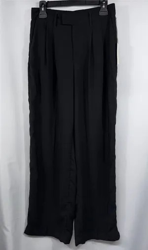 A New Day Women’s Size 6 Black Wide Leg Pleated Dress Pants NWT thumbnail 1