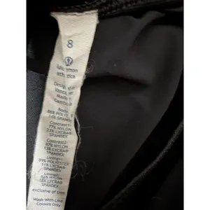 Lululemon Speed Up Short *4-way Stretch 2.5" Black Women's Size 8 thumbnail 9