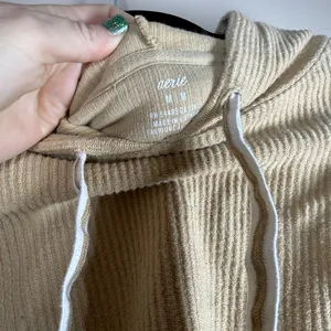Aerie Sandy Ribbed Cropped Hoodie thumbnail 6
