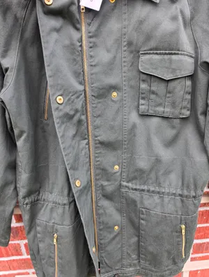 NEW Green Utility Jacket Medium thumbnail 5