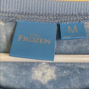 NWT Disney Frozen Women's Olaf Cuddle Fleece Soft Cozy Blue White Sweater thumbnail 8