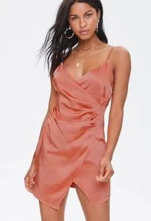 Forever 21 Coral Dress thumbnail 1
