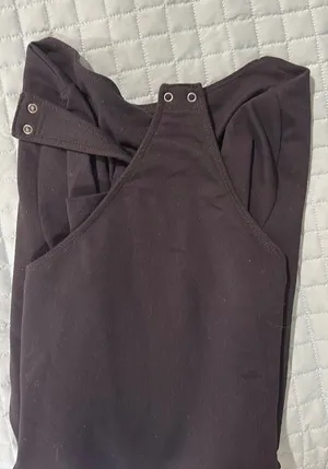 Abercrombie Soft A&F Collection Bodysuit Black thumbnail 1